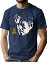 Tell Tale Signs Bootleg Graphic T-Shirt - Navy
