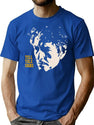 Tell Tale Signs Bootleg Graphic T-Shirt - Blue