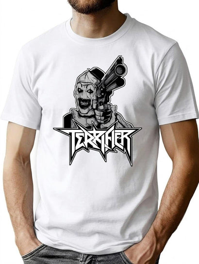 Teri Shoot T-Shirt for Men & Women, T-Shirts Graphic Tee - Black