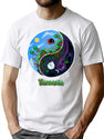 Terraria Game Night And Day Horror Design T-Shirt for Men & Women, T-Shirts Graphic Tee - White