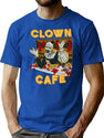 Terrfier Clown Cafe Art The Clown T-Shirt for Men & Women, T-Shirts Graphic Tee - Blue