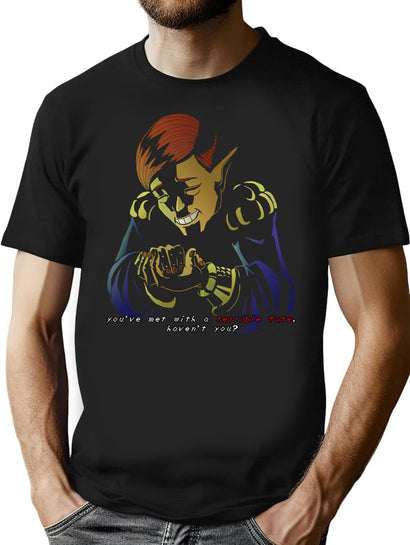 Terrible Fate T-Shirt for Men & Women, T-Shirts Graphic Tee - Black