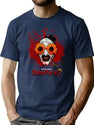 Terrifier 2 Art The Clown Sunflower Sunglasses Horror Movie T-Shirt for Men & Women, T-Shirts Graphic Tee - Navy