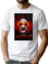 Terrifier 2 Art The Clown Sunflower Sunglasses Movie Poster T-Shirt for Men & Women, T-Shirts Graphic Tee - White