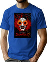 Terrifier 2 Art The Clown Sunflower Sunglasses Movie Poster T-Shirt for Men & Women, T-Shirts Graphic Tee - Blue