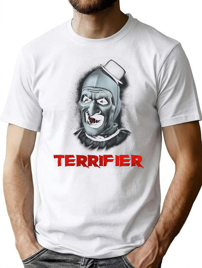 Terrifier 2 Art The Clown T-Shirt for Men & Women, T-Shirts Graphic Tee - Black