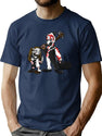 Terrifier 2- Art The Clown T-Shirt for Men & Women, T-Shirts Graphic Tee - Navy