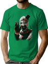 Terrifier 2 Fan Art T-Shirt for Men & Women, T-Shirts Graphic Tee - Green