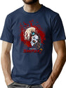 Terrifier 2 Little Pale Girl Art The Clown Horror Movie T-Shirt for Men & Women, T-Shirts Graphic Tee - Navy