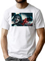 Terrifier 2 - Little Pale Girl Holding The Head Of Art The Clown T-Shirt for Men & Women, T-Shirts Graphic Tee - White