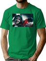 Terrifier 2 - Little Pale Girl Holding The Head Of Art The Clown T-Shirt for Men & Women, T-Shirts Graphic Tee - Green
