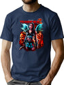 Terrifier 2 No Escape Premium Heavyweight Cotton T-Shirt - Navy