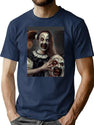 Terrifier 2- The Little Pale Girl Graphic T-Shirt for Men & Women, T-Shirts Graphic Tee - Navy