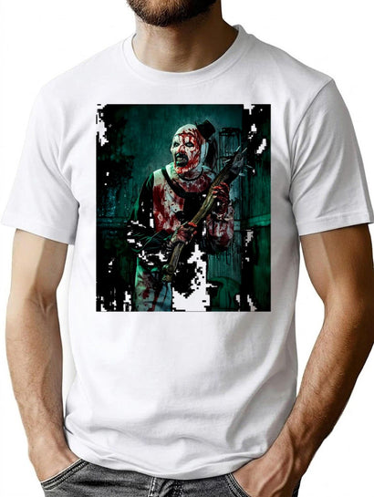 Terrifier 2 (11) T-Shirt for Men & Women, T-Shirts Graphic Tee - Black
