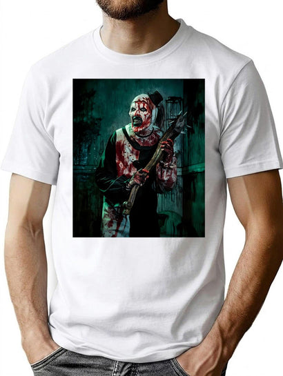 Terrifier 2 (3) T-Shirt for Men & Women, T-Shirts Graphic Tee - Black
