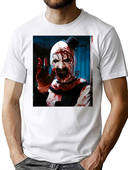 Terrifier 2 (7) T-Shirt for Men & Women, T-Shirts Graphic Tee - Black