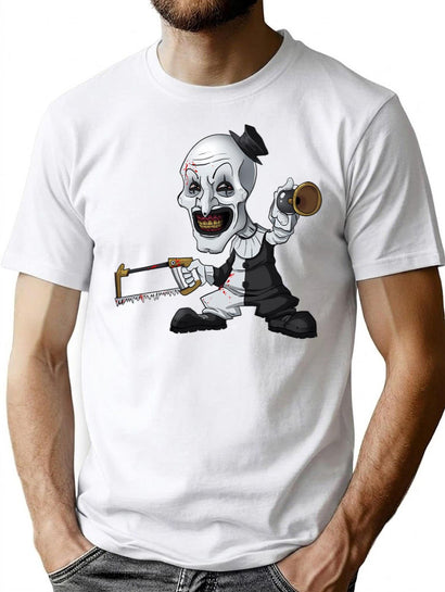 Terrifier 2 (8) T-Shirt for Men & Women, T-Shirts Graphic Tee - Black