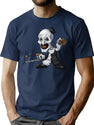 Terrifier 2 (8) T-Shirt for Men & Women, T-Shirts Graphic Tee - Navy