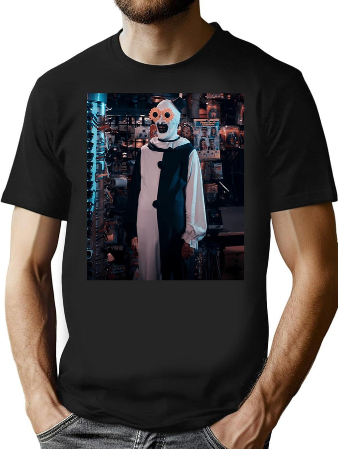Terrifier 2 T-Shirt for Men & Women, T-Shirts Graphic Tee - Black
