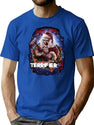 Terrifier 3 Art The Clown Movie T-Shirt for Men & Women, T-Shirts Graphic Tee - Blue