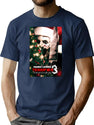 Terrifier 3 Christmas Clown T-Shirt for Men & Women, T-Shirts Graphic Tee - Navy