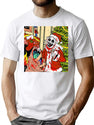 Terrifier 3 Christmas Fan Art T-Shirt for Men & Women, T-Shirts Graphic Tee - White