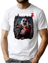 Terrifier 3 Christmas T-Shirt for Men & Women, T-Shirts Graphic Tee - White