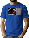 Terrifier 3 Horror Christmas Clown T-Shirt for Men & Women, T-Shirts Graphic Tee - Blue