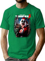 Terrifier 3 Merry Mayhem Premium Heavyweight Cotton T-Shirt - Green