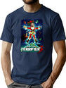 Terrifier 3 - Terrifier Christmas T-Shirt for Men & Women, T-Shirts Graphic Tee - Navy