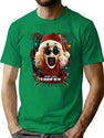 Terrifier 3 Yuletide Terror Premium Heavyweight Cotton T-Shirt - Green