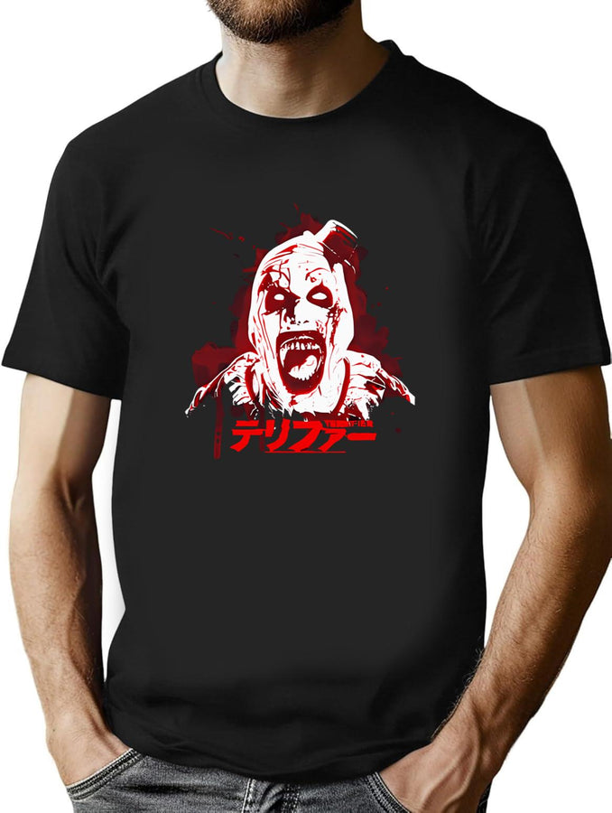 Terrifier 3 (10) T-Shirt for Men & Women, T-Shirts Graphic Tee - Black