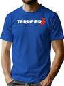 Terrifier 3 (15) T-Shirt for Men & Women, T-Shirts Graphic Tee - Blue