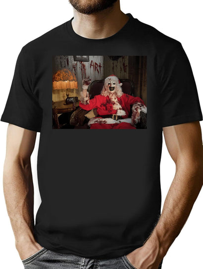 Terrifier 3 (4) T-Shirt for Men & Women, T-Shirts Graphic Tee - Black