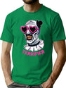 Terrifier Art The Clown Heart Glasses T-Shirt for Men & Women, T-Shirts Graphic Tee - Green