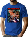 Terrifier Art The Clown Horror Movie Art T-Shirt for Men & Women, T-Shirts Graphic Tee - Blue