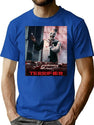 Terrifier Art The Clown Horror Movie Slasher T-Shirt for Men & Women, T-Shirts Graphic Tee - Blue