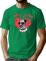 Terrifier Art The Clown Lover Premium Heavyweight Cotton T-Shirt - Green