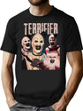 Terrifier Art The Clown Team-Up T-Shirt for Men & Women, T-Shirts Graphic Tee - Black