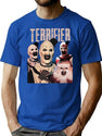 Terrifier Art The Clown Team-Up T-Shirt for Men & Women, T-Shirts Graphic Tee - Blue