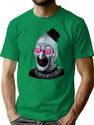 Terrifier Art The Clown (5) T-Shirt for Men & Women, T-Shirts Graphic Tee - Green