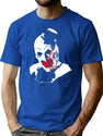 Terrifier - Art The Clown T-Shirt for Men & Women, T-Shirts Graphic Tee - Blue
