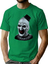 Terrifier Art (2) T-Shirt for Men & Women, T-Shirts Graphic Tee - Green