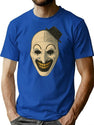 Terrifier Art (3) T-Shirt for Men & Women, T-Shirts Graphic Tee - Blue