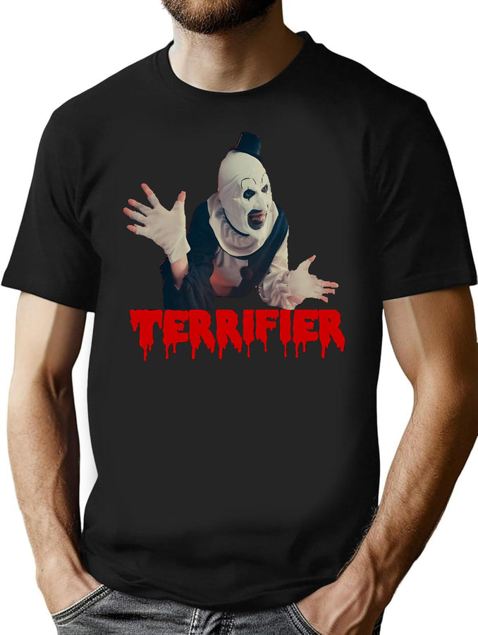 Terrifier - Art T-Shirt for Men & Women, T-Shirts Graphic Tee - Black