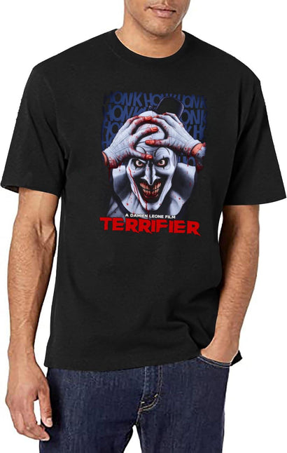 Terrifier Art_s Killing Joke Black T-Shirt - Black