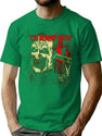 Terrifier Chilling Clown Horror Flick T-Shirt for Men & Women, T-Shirts Graphic Tee - Green