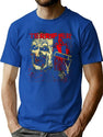 Terrifier Chilling Clown Horror Flick T-Shirt for Men & Women, T-Shirts Graphic Tee - Blue