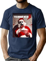 Terrifier Christmas Santa Terrifier 3 T-Shirt for Men & Women, T-Shirts Graphic Tee - Navy