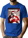 Terrifier Christmas Santa Terrifier 3 T-Shirt for Men & Women, T-Shirts Graphic Tee - Blue